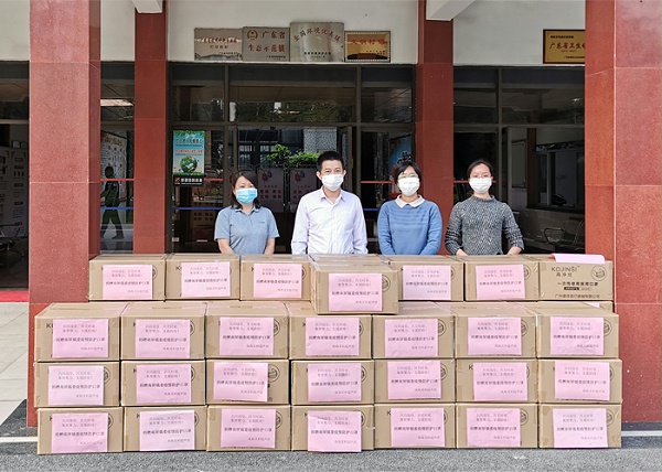靈科捐贈(zèng)政府5萬口罩